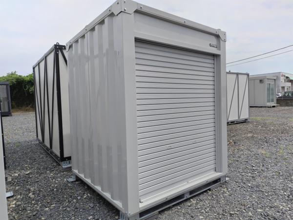 茨城県小美玉店/展示場の新棟ユニットハウス・プレハブ・コンテナハウスGORILLA(0.94坪)の本体の外観