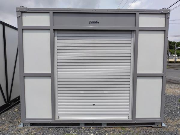 茨城県小美玉店/展示場の新棟ユニットハウス・プレハブ・コンテナハウスPanda3.0 PS3K(1.60坪)の本体の外観