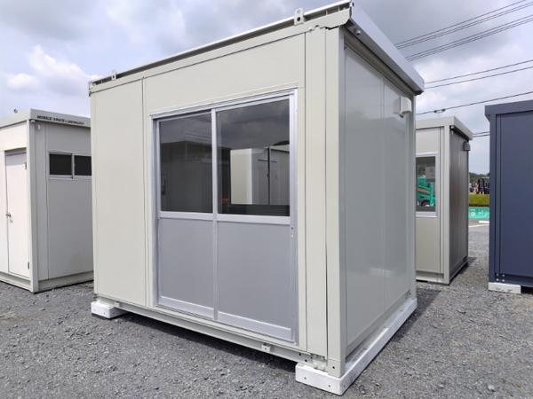 茨城県小美玉店/展示場の中古ユニットハウス・プレハブ・コンテナハウスCT-32J(2.16坪)の本体の外観