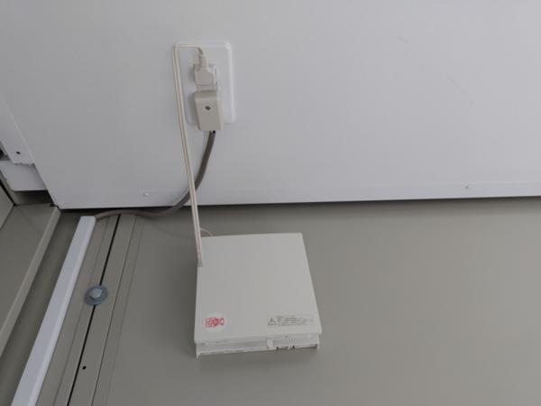 茨城県小美玉店/展示場の中古ユニットハウス・プレハブ・コンテナハウスCT-32J(2.16坪)の各設備の換気扇