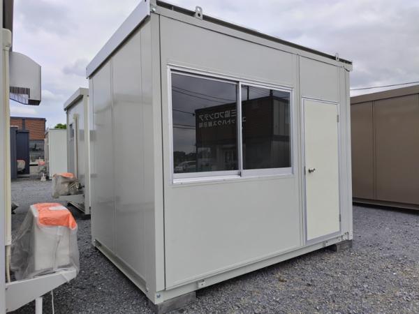 茨城県小美玉店/展示場の中古ユニットハウス・プレハブ・コンテナハウスCT-32J(2.16坪)の本体の外観