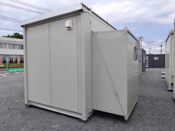 茨城県小美玉店/展示場の中古ユニットハウス・プレハブ・コンテナハウスCT-32J(2.16坪)の本体の外観