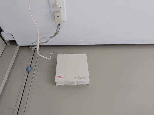 茨城県小美玉店/展示場の中古ユニットハウス・プレハブ・コンテナハウスCT-32J(2.16坪)の各設備の換気扇