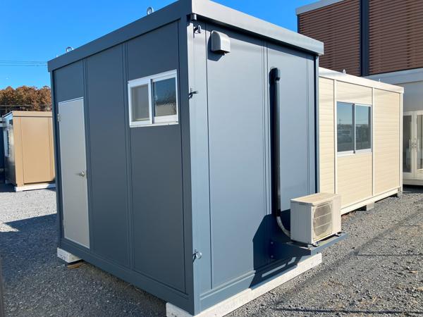 茨城県小美玉店/展示場の新棟ユニットハウス・プレハブ・コンテナハウス29MSL(1.84坪)の本体の外観