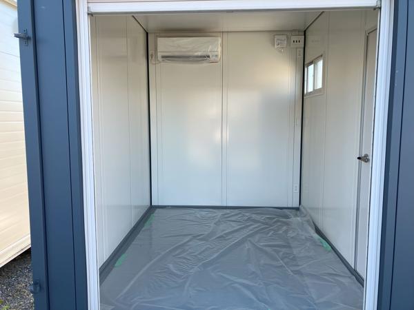 茨城県小美玉店/展示場の新棟ユニットハウス・プレハブ・コンテナハウス29MSL(1.84坪)の本体の内観