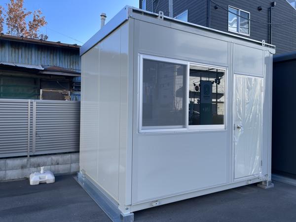 埼玉県草加店/展示場の中古ユニットハウス・プレハブ・コンテナハウスCT-32J(2.16坪)の本体の外観
