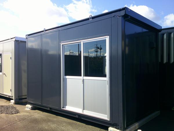 京都府木津川店/展示場の中古ユニットハウス・プレハブ・コンテナハウスCT-41J(2.83坪)の本体の外観