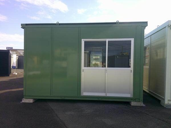 京都府木津川店/展示場の中古ユニットハウス・プレハブ・コンテナハウスCT-41J(2.83坪)の本体の外観