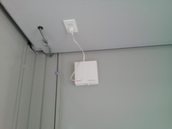 京都府木津川店/展示場の中古ユニットハウス・プレハブ・コンテナハウスCT-32J(2.16坪)の各設備の換気扇