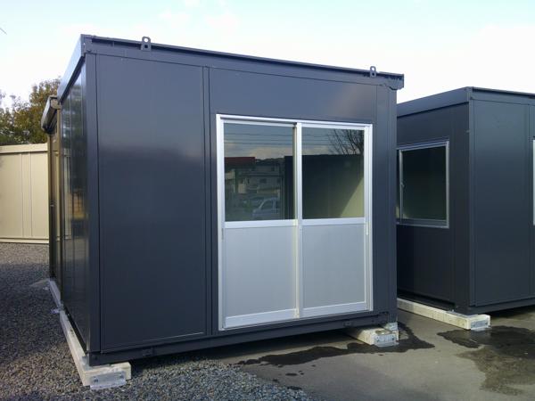 京都府木津川店/展示場の中古ユニットハウス・プレハブ・コンテナハウスCT-32J(2.16坪)の本体の外観