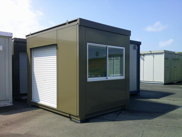 京都府木津川店/展示場の中古ユニットハウス・プレハブ・コンテナハウスCT-32J(2.16坪)の本体の外観