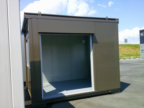 京都府木津川店/展示場の中古ユニットハウス・プレハブ・コンテナハウスCT-32J(2.16坪)の本体の外観