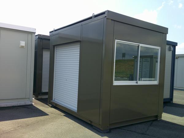 京都府木津川店/展示場の中古ユニットハウス・プレハブ・コンテナハウスCT-32J(2.16坪)の本体の外観