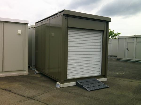 京都府木津川店/展示場の中古ユニットハウス・プレハブ・コンテナハウスCT-32J(2.16坪)の本体の外観