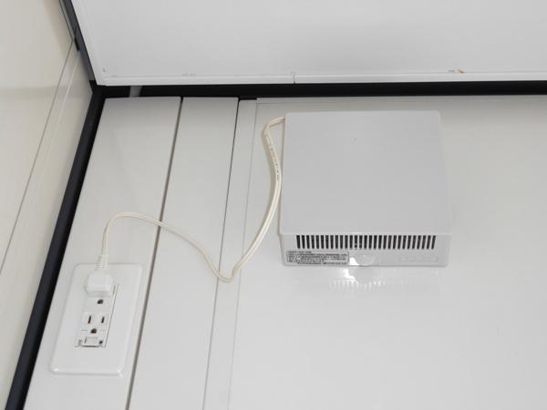 京都府宇治出張所/展示場の新棟ユニットハウス・プレハブ・コンテナハウス47MSL(3.02坪)の各設備の換気扇