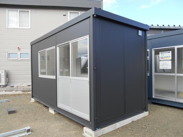 愛知県碧南店/展示場の新棟ユニットハウス・プレハブ・コンテナハウス47MSL(3.02坪)の本体の外観