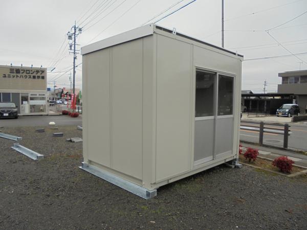 岐阜県大垣店/展示場の中古ユニットハウス・プレハブ・コンテナハウスCT-32J(2.16坪)の本体の外観