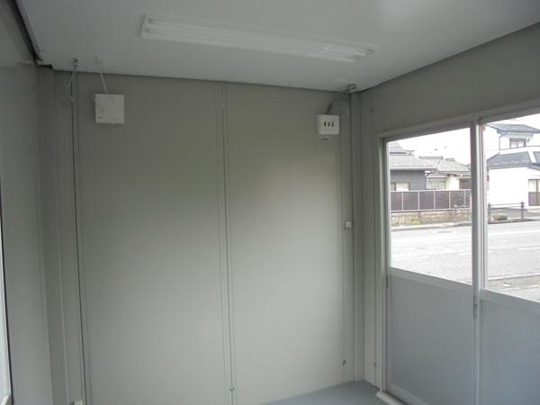 岐阜県大垣店/展示場の中古ユニットハウス・プレハブ・コンテナハウスCT-32J(2.16坪)の本体の内観