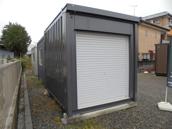 岐阜県大垣店/展示場の中古ユニットハウス・プレハブ・コンテナハウス波板付き