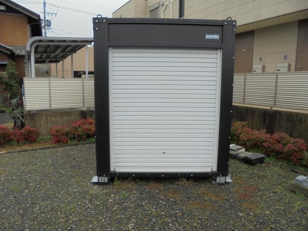 岐阜県大垣店/展示場の新棟ユニットハウス・プレハブ・コンテナハウスPanda3.0 PS3T(1.60坪)の本体の外観