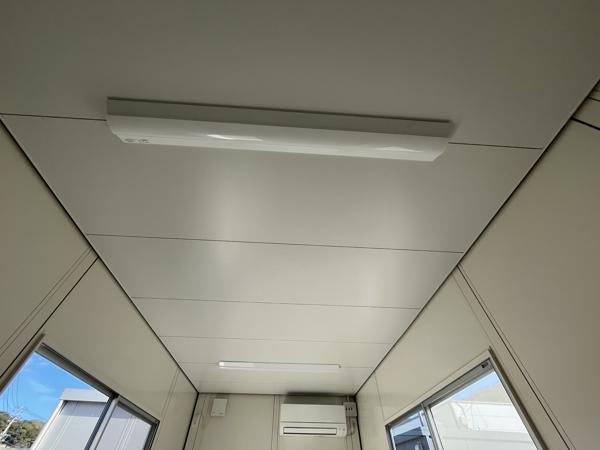 長崎県長崎店/展示場の新棟ユニットハウス・プレハブ・コンテナハウス47MSL(3.02坪)の各設備の照明器具