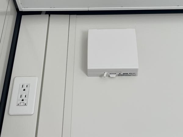 長崎県長崎店/展示場の新棟ユニットハウス・プレハブ・コンテナハウス47MSL(3.02坪)の各設備の給気口