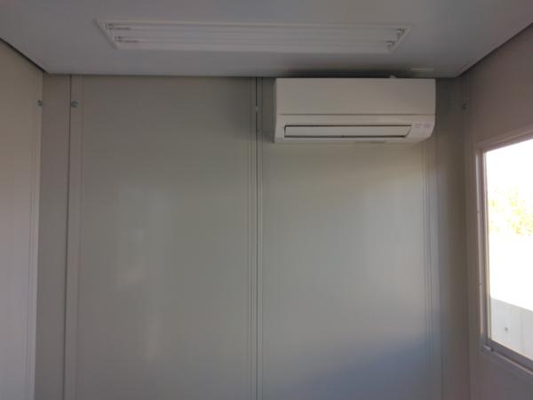 愛知県岡崎中央店/展示場の中古ユニットハウス・プレハブ・コンテナハウスCT-32J(2.16坪)の各設備のエアコン