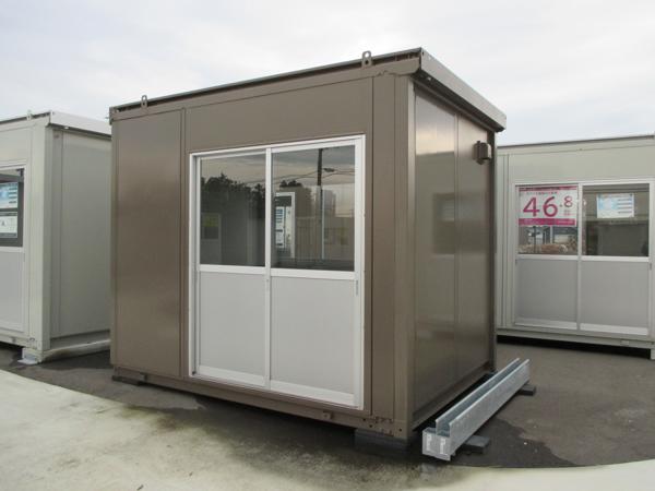 岩手県奥州北店/展示場の中古ユニットハウス・プレハブ・コンテナハウスCT-32J(2.16坪)の本体の外観