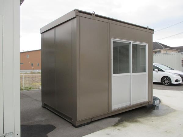 岩手県奥州北店/展示場の中古ユニットハウス・プレハブ・コンテナハウスCT-32J(2.16坪)の本体の外観