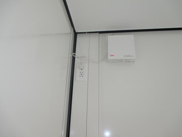 岩手県一関店/展示場の新棟ユニットハウス・プレハブ・コンテナハウス47MSL(3.02坪)の各設備の換気扇