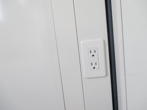 岩手県一関店/展示場の新棟ユニットハウス・プレハブ・コンテナハウス47MSL(3.02坪)の各設備のコンセント