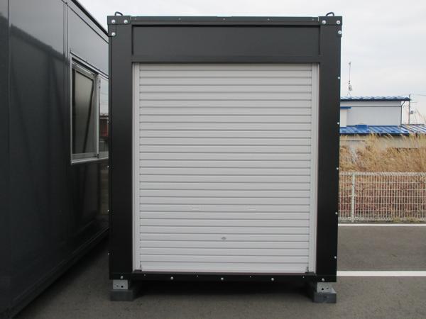 岩手県奥州北店/展示場の新棟ユニットハウス・プレハブ・コンテナハウスPanda3.0 PS3T(1.60坪)の本体の外観