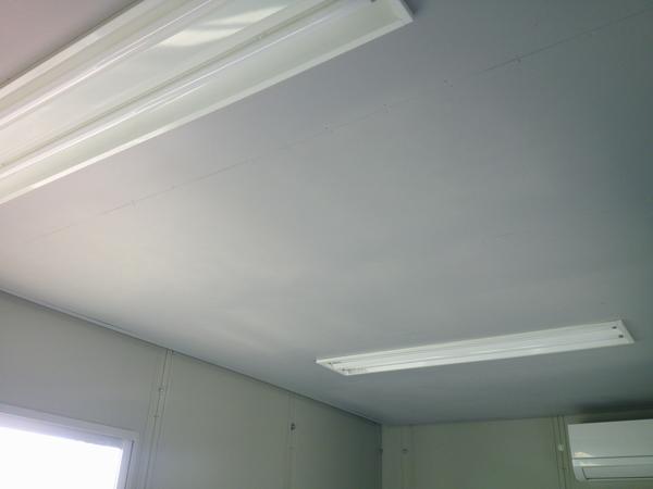 京都府木津川店/展示場の中古ユニットハウス・プレハブ・コンテナハウスCT-41J(2.83坪)の各設備の照明器具