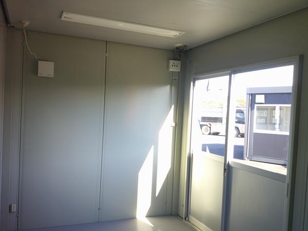 京都府木津川店/展示場の中古ユニットハウス・プレハブ・コンテナハウスCT-41J(2.83坪)の本体の内観