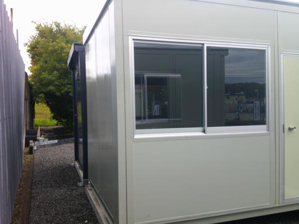 京都府木津川店/展示場の中古ユニットハウス・プレハブ・コンテナハウスCT-32J(2.16坪)の本体の外観