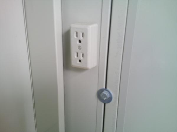 京都府木津川店/展示場の中古ユニットハウス・プレハブ・コンテナハウスCT-32J(2.16坪)の各設備のコンセント