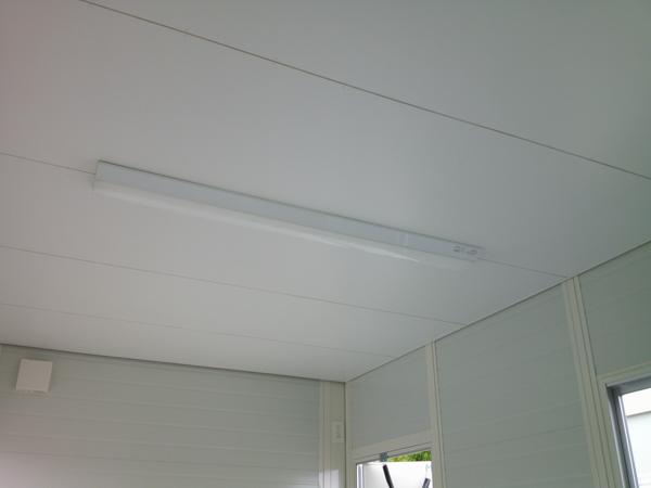 京都府木津川店/展示場の新棟ユニットハウス・プレハブ・コンテナハウス3MSD(2.40坪)の各設備の照明器具
