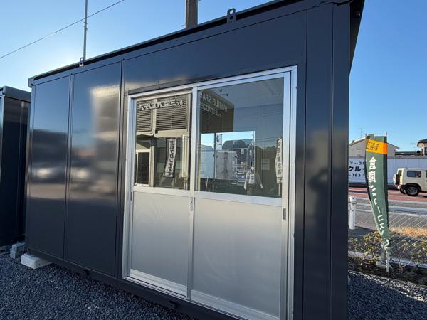 千葉県八千代店/展示場の中古ユニットハウス・プレハブ・コンテナハウスCT-41J(2.83坪)の本体の外観