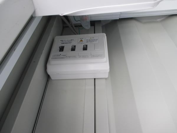 岩手県一関店/展示場の中古ユニットハウス・プレハブ・コンテナハウスCT-32JG(2.16坪)の各設備の分電盤