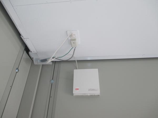 岩手県一関店/展示場の中古ユニットハウス・プレハブ・コンテナハウスCT-32J(2.16坪)の各設備の換気扇