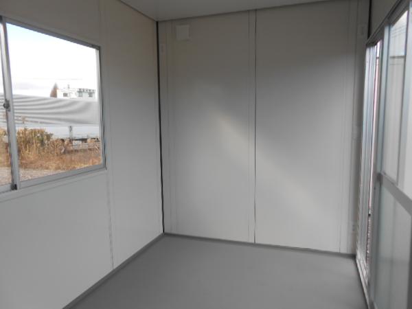 福島県郡山店/展示場の新棟ユニットハウス・プレハブ・コンテナハウス38MSL(2.46坪)の本体の内観