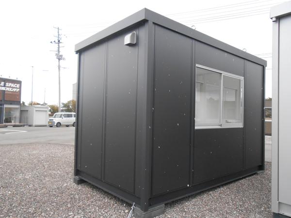 福島県郡山店/展示場の新棟ユニットハウス・プレハブ・コンテナハウス38MSL(2.46坪)の本体の外観