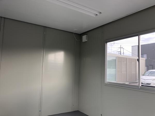 栃木県矢板店/展示場の中古ユニットハウス・プレハブ・コンテナハウスCT-41J(2.83坪)の本体の内観