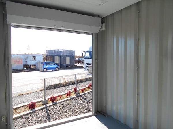 福島県いわき四倉店/展示場の中古ユニットハウス・プレハブ・コンテナハウス波板付き