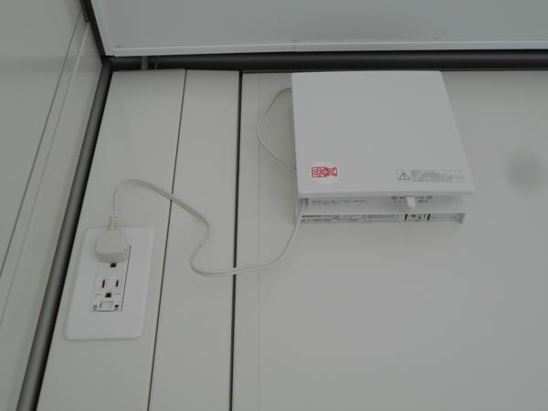 福島県いわき四倉店/展示場の新棟ユニットハウス・プレハブ・コンテナハウス47MSL(3.02坪)の各設備の換気扇