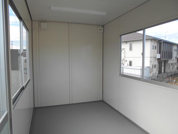 福島県いわき四倉店/展示場の新棟ユニットハウス・プレハブ・コンテナハウス47MSL(3.02坪)の本体の内観