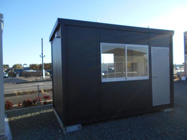 福島県いわき四倉店/展示場の新棟ユニットハウス・プレハブ・コンテナハウス38MSL(2.43坪)の本体の外観