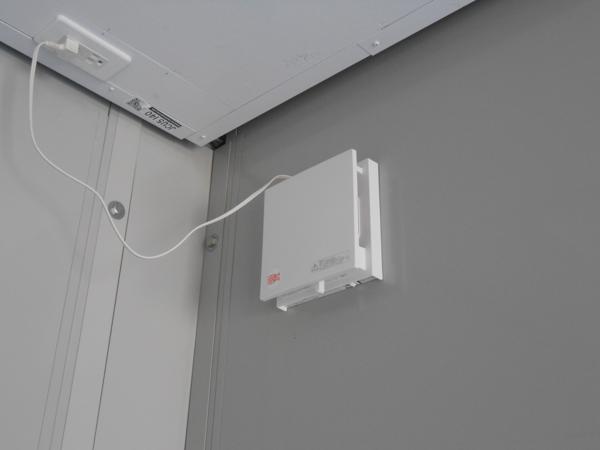 福島県郡山店/展示場の中古ユニットハウス・プレハブ・コンテナハウスCT-32JG(2.16坪)の各設備の換気扇