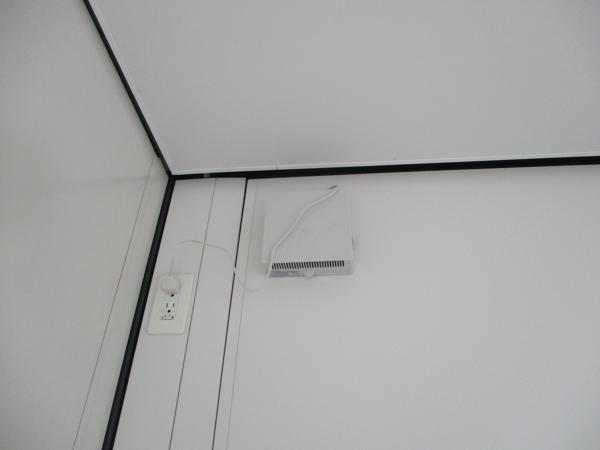 京都府亀岡店/展示場の新棟ユニットハウス・プレハブ・コンテナハウス47MSL(3.02坪)の各設備の換気扇