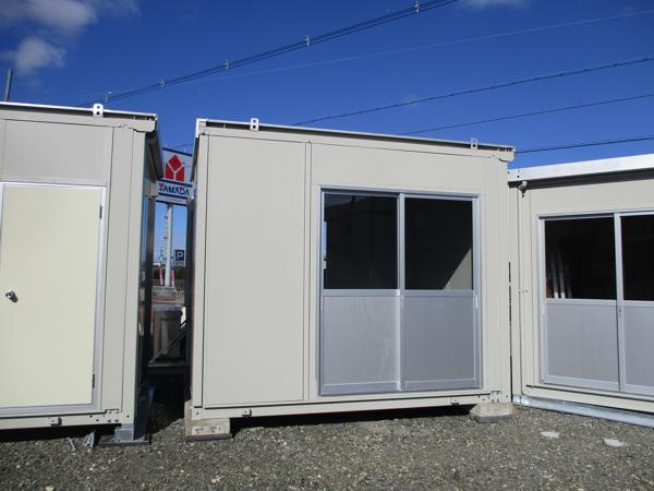 京都府亀岡店/展示場の中古ユニットハウス・プレハブ・コンテナハウスCT-32J(2.16坪)の本体の外観